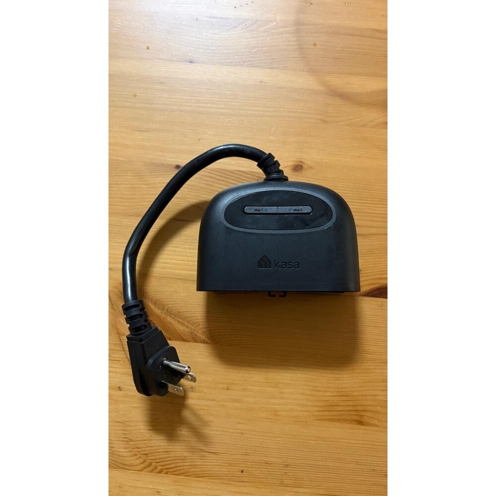 Kasa Smart WiFi Outdoor Plug EP40A 2 Outlet IP64 Alexa Google
